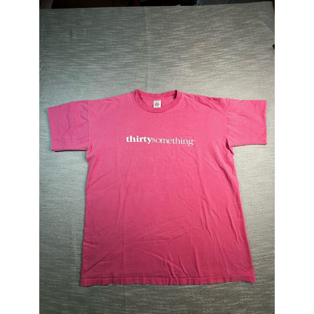 Vintage Thirtysomething TV Show Promo T-Shirt Pink Heartland Apparel One Size